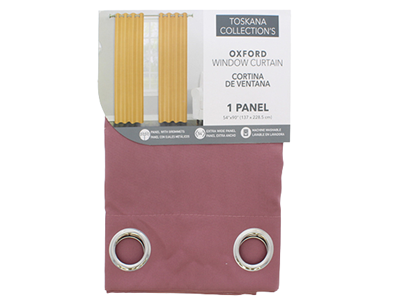 Cortina Para Ventana Color Morado Toskana 715-1400287 | ElBaratillo